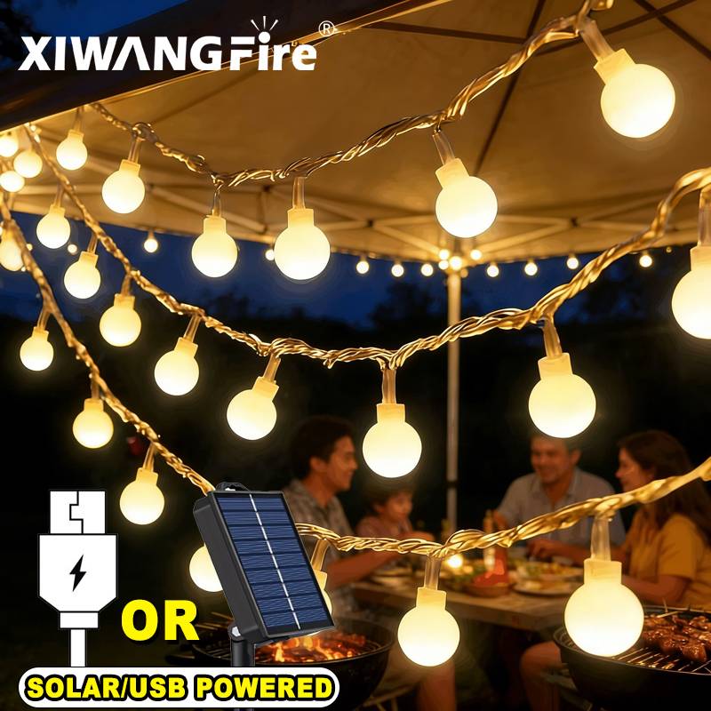 Lighting Decor Items - Светодиодные гирлянды 3-10 м на солнечных