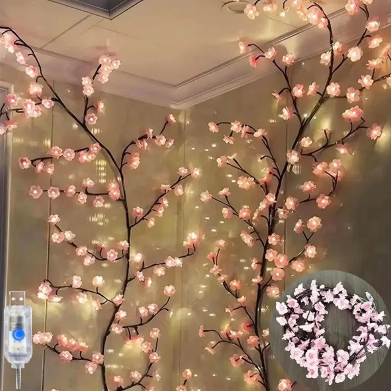 Wall Decor Lighting Tree - Светодиодный настенный светильник в виде ветки