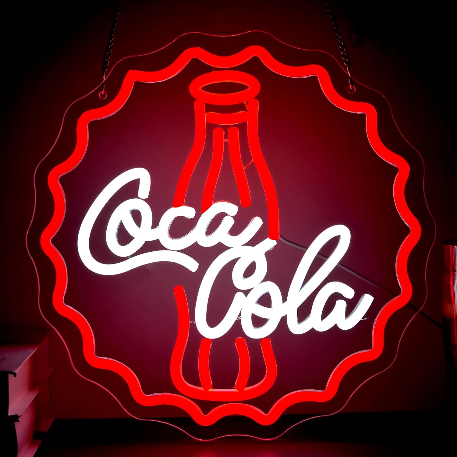 Led Lighting Wall Decor - Неоновая вывеска Cola, настенный светильник, USB