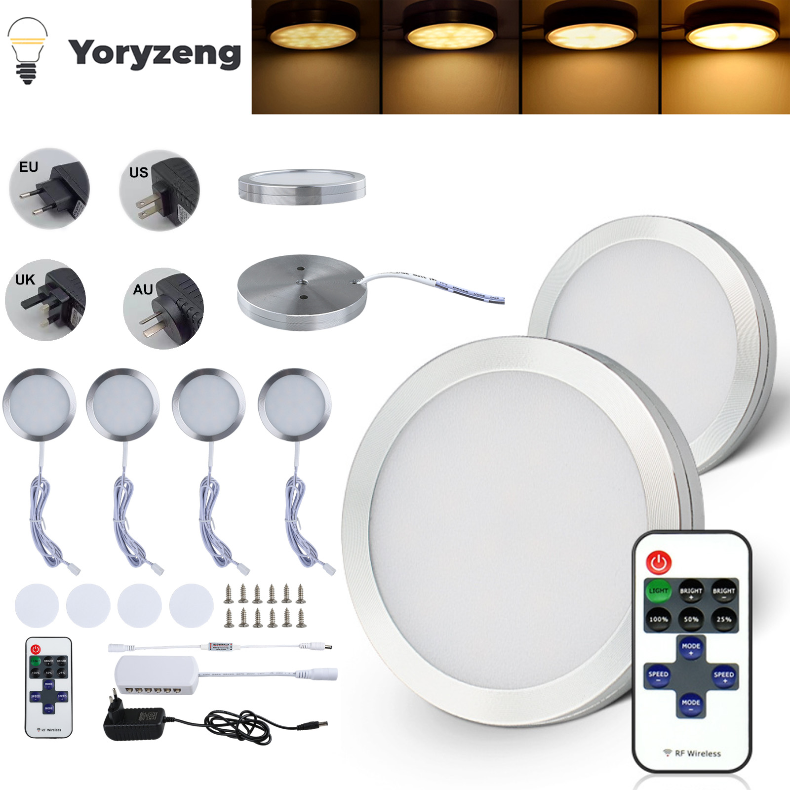 Kitchen Decor Lighting - Светодиодные ночники под шкафом, витрина, лампа
