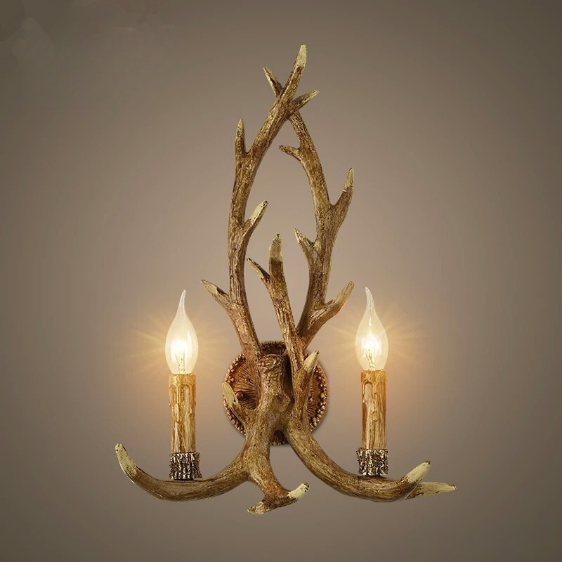 Wall Decor Lighting Tree - Деревянный декоративный светодиодный настенный светильник из