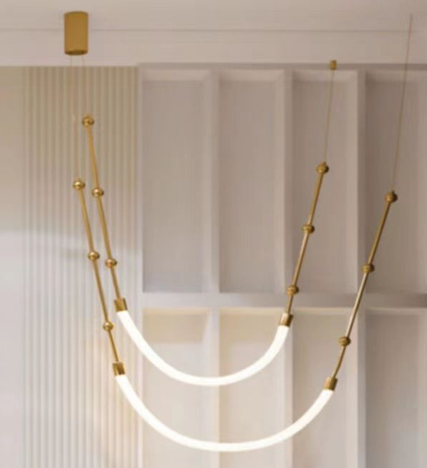 Decor Lighting Online - Светодиодная силиконовая люстра Nordic Line: современный
