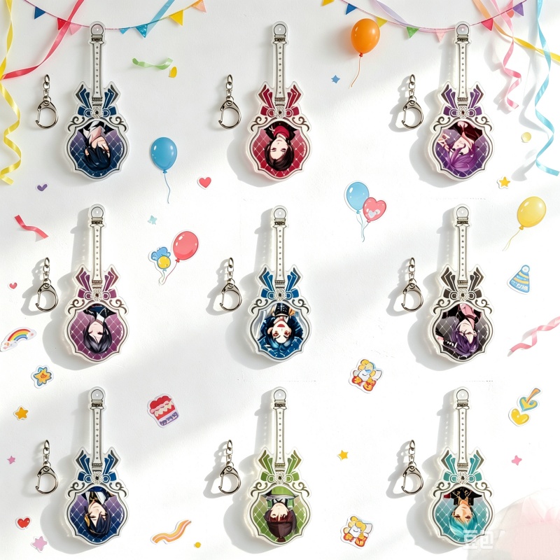 Decor Lighting Online - Акриловый брелок-подвеска по аниме-игре Touken Ranbu