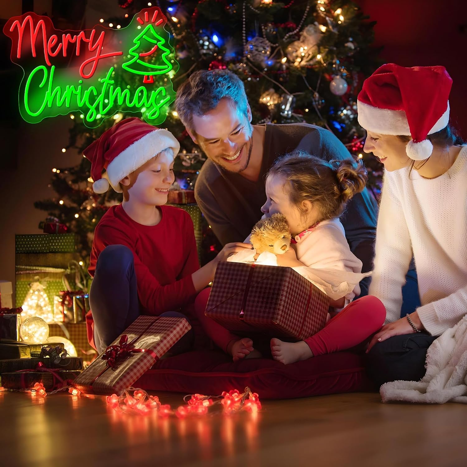 Светодиодная неоновая вывеска  – обзор и цена Wall Decor Lighting Tree