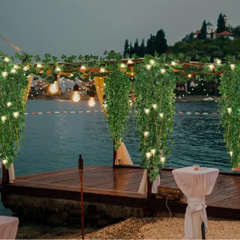 Зеленый плющ, 210 см, светодио – обзор и цена Wall Decor Lighting Tree