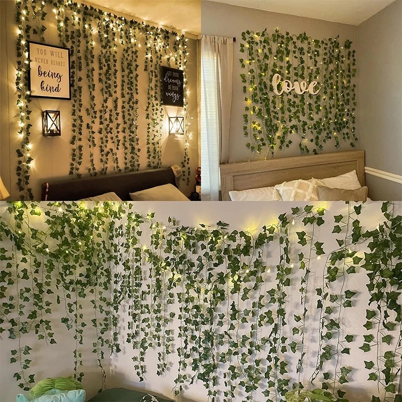 Зеленый плющ, 210 см, светодио – обзор и цена Wall Decor Lighting Tree