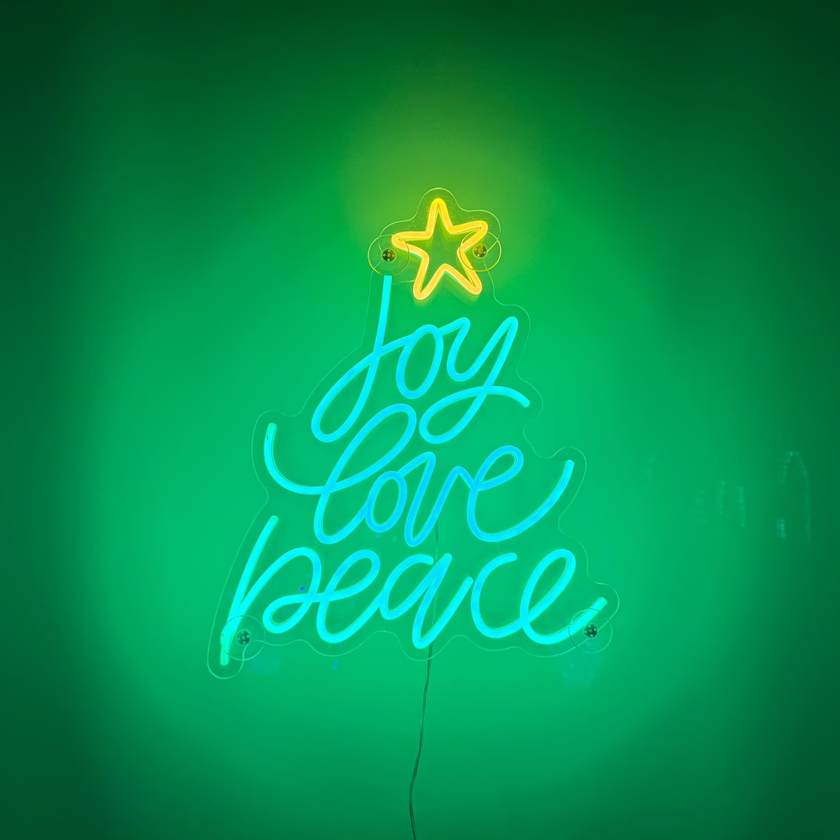 Неоновая вывеска «Радость, люб – обзор и цена Wall Decor Lighting Tree