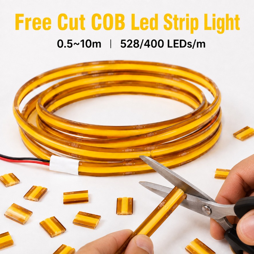 Светодиодная лента COB с возмо – обзор и цена Decor Lighting Hours