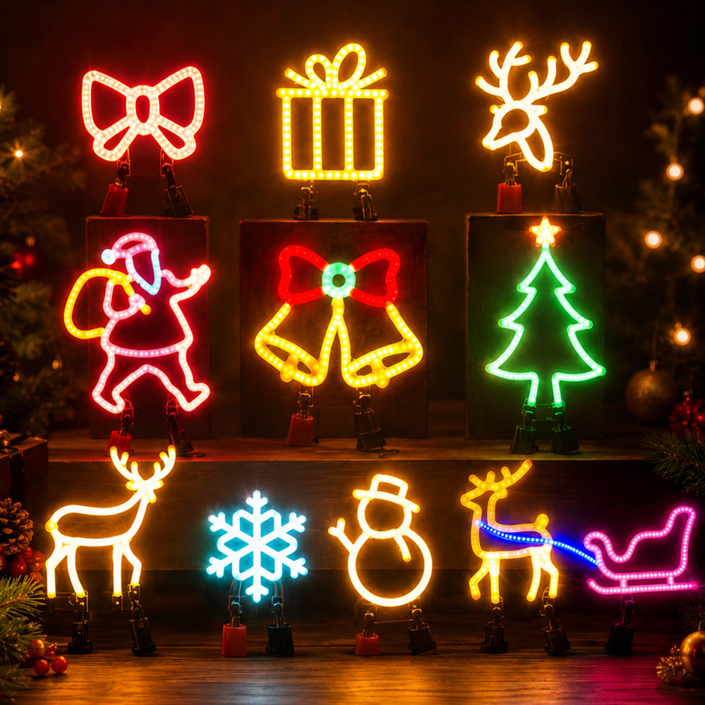 Рождественское украшение: свет – обзор и цена Led Lighting Wall Decor