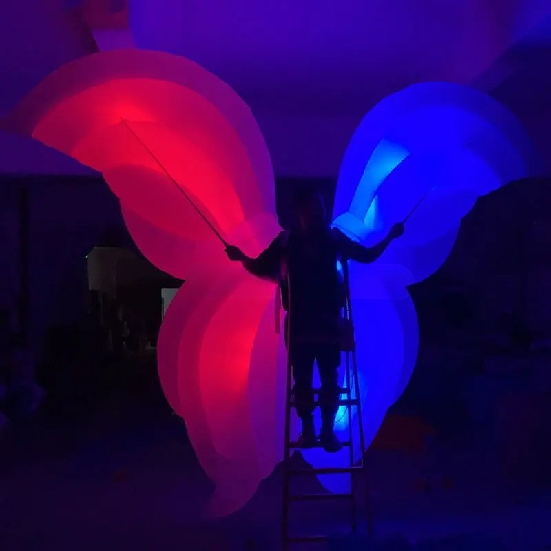 Надувной костюм-цветок белого  – обзор и цена Decor Lighting The Parade