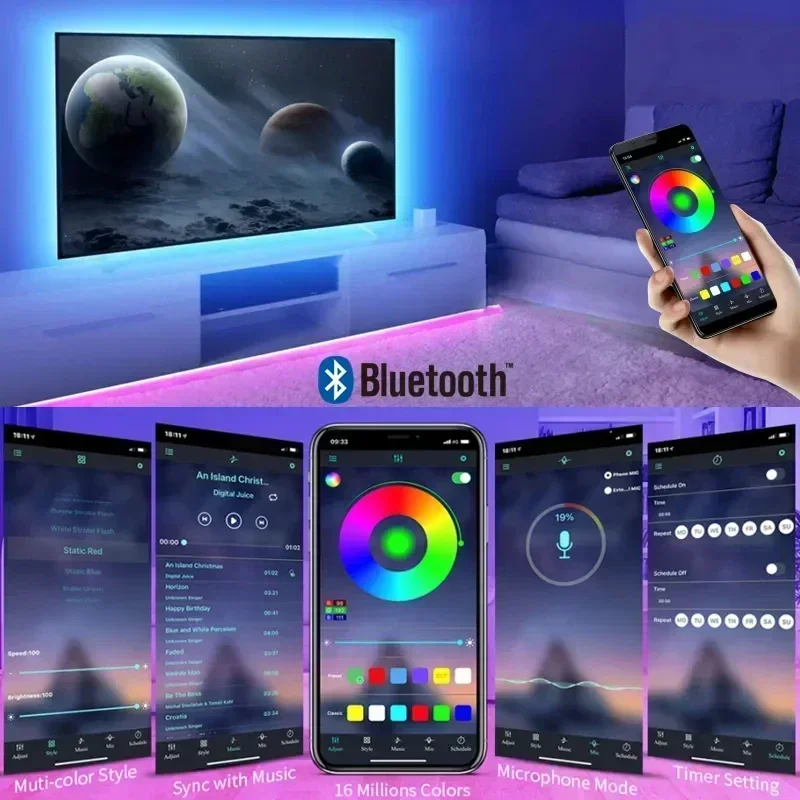 Smart RGB светодиодная игровая – обзор и цена Ambient Led Strip