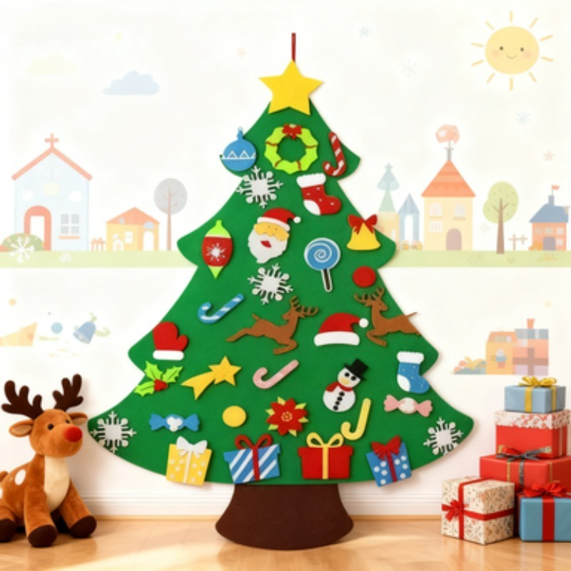Детская Рождественская елка Мо – обзор и цена Wall Decor Lighting Tree