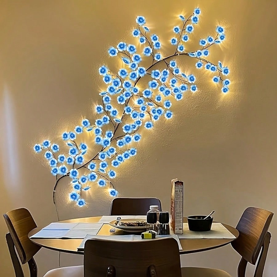 1 шт. 72 светодиода, синие гир – обзор и цена Wall Decor Lighting Tree
