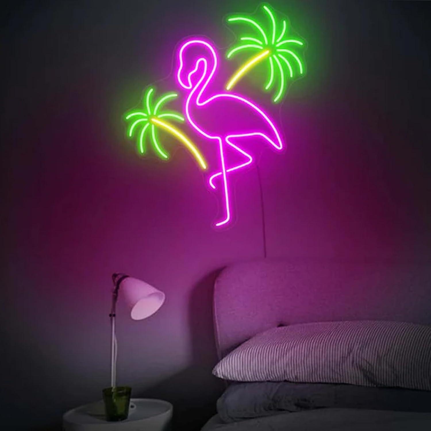 Неоновая вывеска с изображение – обзор и цена Wall Decor Lighting Tree