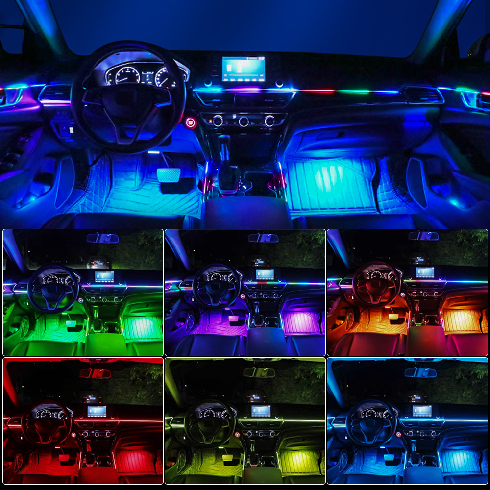 Универсальный светодиодный авт – обзор и цена Ambient Led Strip