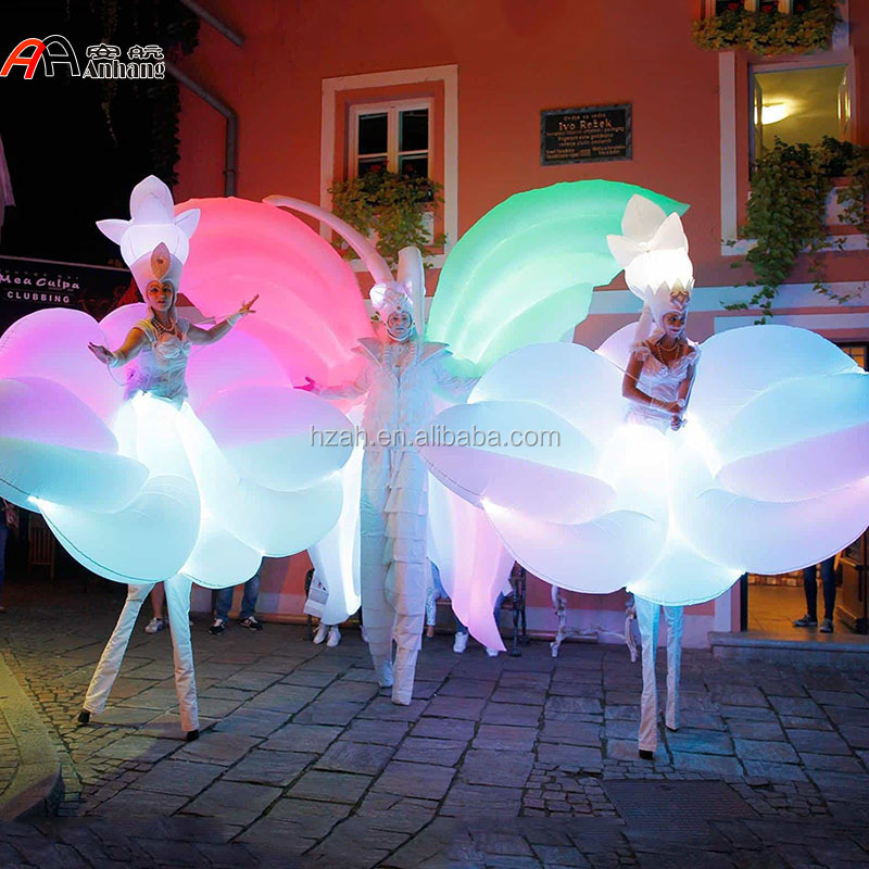 Необычный белый надувной цвето – обзор и цена Decor Lighting The Parade